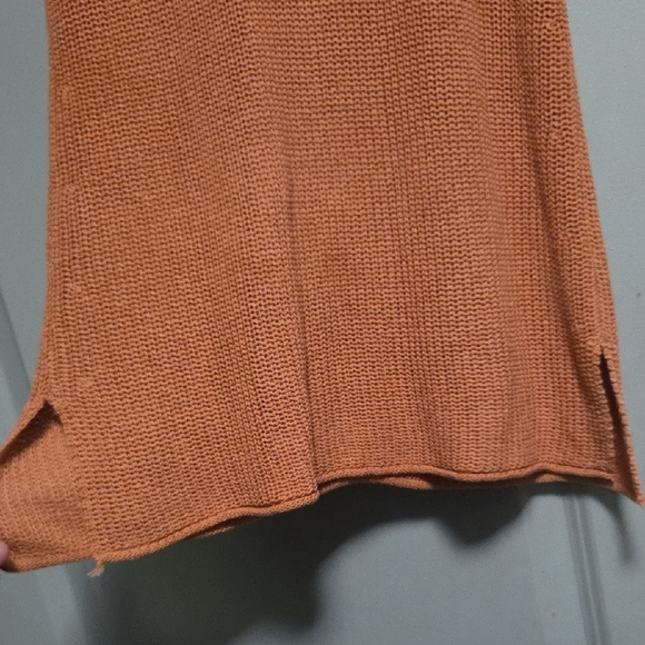 Zara Orange Knit Tank Top - Picture 3 of 4